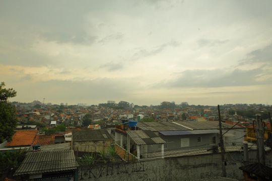 Varanda/Quintal - Vista  de casa para alugar com 1 quarto, 65m² em Bairro dos Casa, São Bernardo do Campo