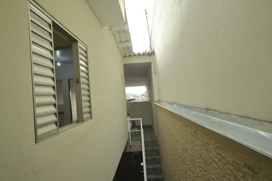 Varanda da  Suíte - Vista  de casa para alugar com 1 quarto, 65m² em Bairro dos Casa, São Bernardo do Campo