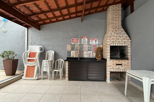 Área comum de casa para alugar com 2 quartos, 75m² em Parque Enseada, Guarujá