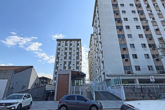 Fachada de apartamento para alugar com 2 quartos, 70m² em Vila Belmiro, Santos