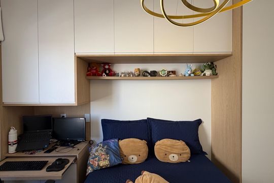 Suíte de apartamento para alugar com 2 quartos, 70m² em Vila Belmiro, Santos