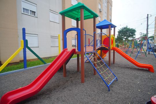 Área comum - Playground de apartamento à venda com 3 quartos, 71m² em Boa Saúde, Novo Hamburgo