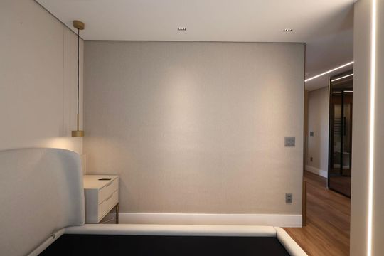 Suíte de apartamento para alugar com 1 quarto, 105m² em Nova Campinas, Campinas