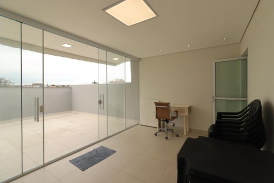 Área Gourmet de apartamento à venda com 2 quartos, 114m² em Vila Bela Vista, Santo André