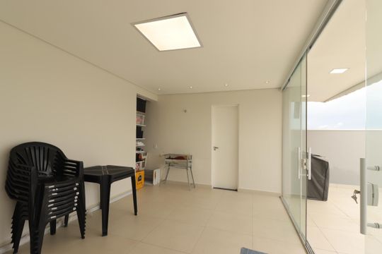 Área Gourmet de apartamento à venda com 2 quartos, 114m² em Vila Bela Vista, Santo André