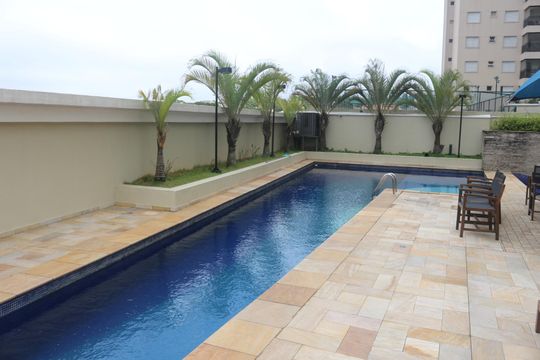 Área comum - Piscina de apartamento à venda com 2 quartos, 63m² em Mauá, São Caetano do Sul
