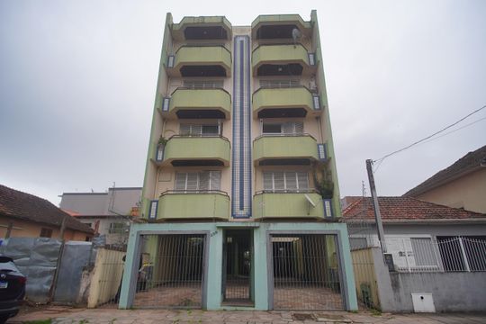 Fachada de kitnet/studio à venda com 1 quarto, 35m² em Morro do Espelho, São Leopoldo