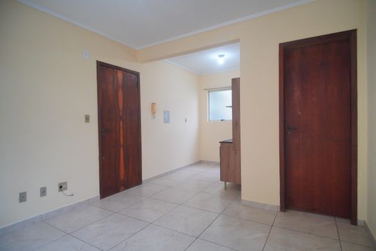 Sala de kitnet/studio à venda com 1 quarto, 35m² em Morro do Espelho, São Leopoldo
