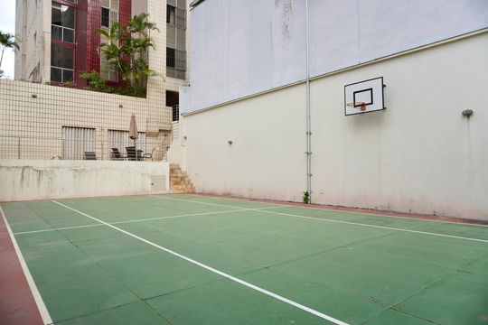 Área comum - quadra  de apartamento para alugar com 3 quartos, 115m² em Funcionários, Belo Horizonte