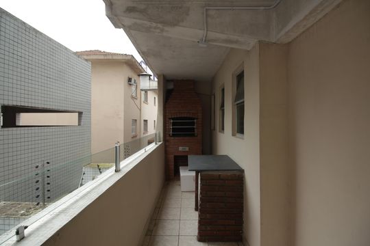 Área comum de apartamento para alugar com 3 quartos, 114m² em Vila Belmiro, Santos