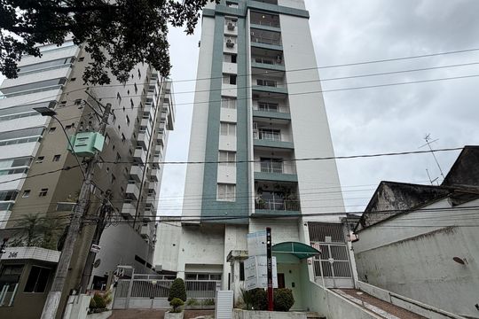 Fachada de apartamento para alugar com 3 quartos, 114m² em Vila Belmiro, Santos