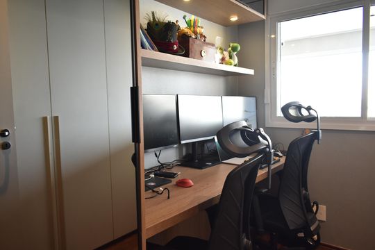 Quarto 1 de apartamento para alugar com 3 quartos, 97m² em Chácara Inglesa, São Paulo