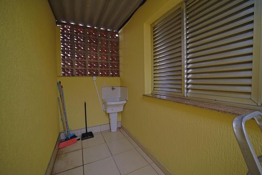 Área de Serviço de casa para alugar com 2 quartos, 50m² em Jardim Nordeste, São Paulo