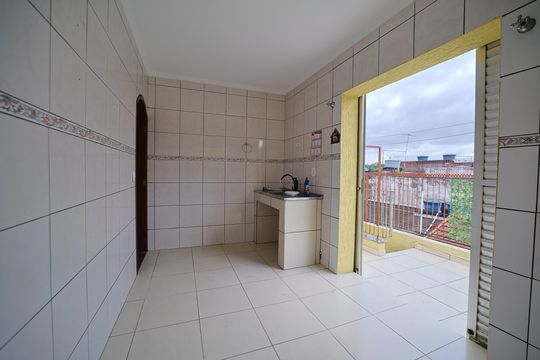 Cozinha de casa para alugar com 2 quartos, 50m² em Jardim Nordeste, São Paulo