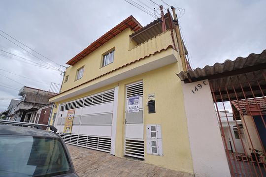 Fachada de casa para alugar com 2 quartos, 50m² em Jardim Nordeste, São Paulo