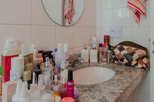Banheiro da Suíte de apartamento à venda com 3 quartos, 130m² em Ipiranga, São Paulo
