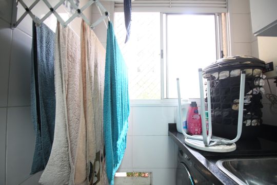 Área de Serviço de apartamento para alugar com 3 quartos, 59m² em Vila Pirajussara, São Paulo