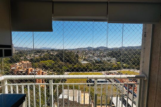 Vista da Sacada de apartamento para alugar com 2 quartos, 51m² em Empresarial 18 do Forte, Barueri