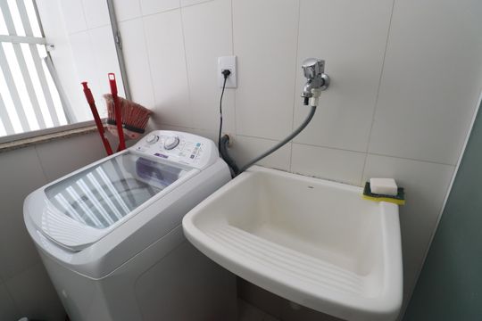 Área de Serviço de apartamento para alugar com 1 quarto, 72m² em Brotas, Salvador