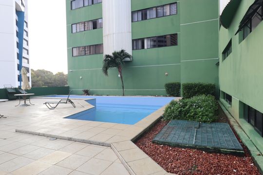 Área comum - Piscina de apartamento para alugar com 1 quarto, 72m² em Brotas, Salvador