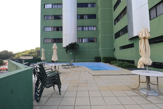 Área comum - Piscina de apartamento para alugar com 1 quarto, 72m² em Brotas, Salvador