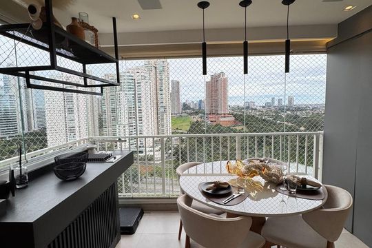 Varanda de apartamento à venda com 2 quartos, 69m² em Alphaville Empresarial, Barueri