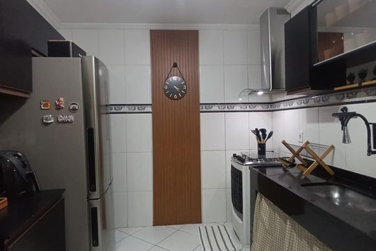 Cozinha de casa para alugar com 3 quartos, 180m² em Rancho Novo, Nova Iguaçu