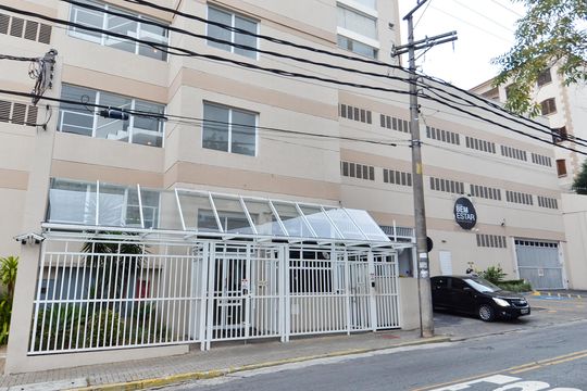 Fachada do Condominio  de apartamento à venda com 3 quartos, 77m² em Vila Rosalia, Guarulhos