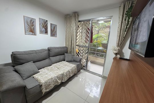 Sala de apartamento à venda com 2 quartos, 55m² em Bandeiras, Osasco