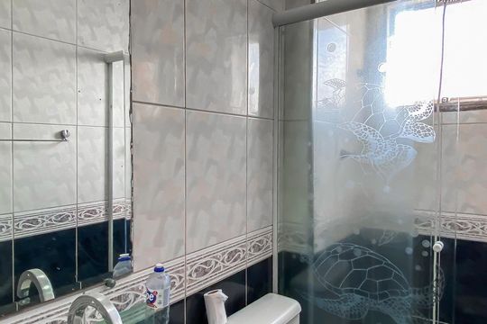 Banheiro de apartamento para alugar com 2 quartos, 50m² em Jardim Danfer, São Paulo