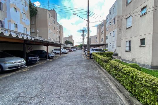 Área comum de apartamento para alugar com 2 quartos, 50m² em Jardim Danfer, São Paulo