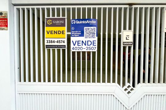 Plaquinha GRANDE instalada dia 6 de setembro de 2026 código da plaquinha: MMGQ-844 de casa à venda com 3 quartos, 134m² em Vila dos Remedios, São Paulo