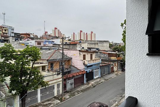 Suite Varanda de apartamento para alugar com 3 quartos, 130m² em Vila Mazzei, Santo André