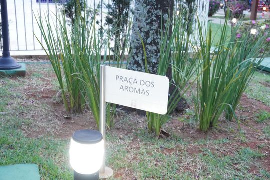 Área comum - Praça dos aromas de apartamento para alugar com 2 quartos, 54m² em Parque Sabara, São Carlos