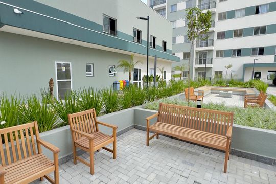 Área comum de apartamento para alugar com 2 quartos, 34m² em Centro, Guarulhos
