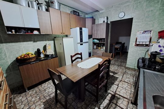 Cozinha de casa para alugar com 3 quartos, 125m² em Campo Limpo, São Paulo
