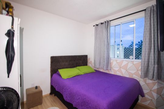 Quarto 1 de apartamento para alugar com 2 quartos, 42m² em Vila Pedroso, Votorantim