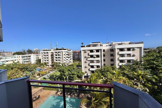 Suíte 1 - Varanda de apartamento à venda com 4 quartos, 277m² em Barra da Tijuca, Rio de Janeiro