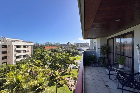 Varanda de apartamento à venda com 4 quartos, 277m² em Barra da Tijuca, Rio de Janeiro