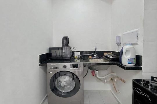 Área de Serviço de apartamento para alugar com 2 quartos, 32m² em Jardim Caravelas, São Paulo