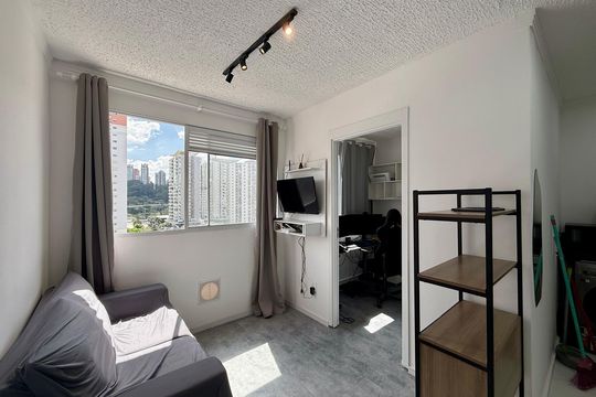 Apartamento para alugar com 2 quartos, 32m² em Jardim Caravelas, São Paulo