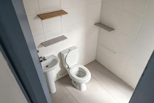 Banheiro de kitnet/studio para alugar com 1 quarto, 16m² em Cambuci, São Paulo