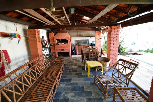 Varanda gourmet de casa à venda com 3 quartos, 338m² em Jardim Guanabara, Campinas