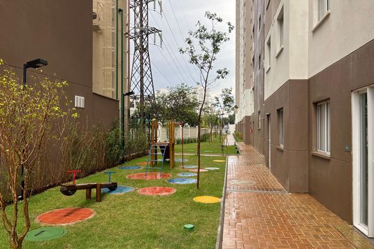 Área comum - Playground de apartamento para alugar com 2 quartos, 35m² em Parque Industrial Tomas Edson, São Paulo
