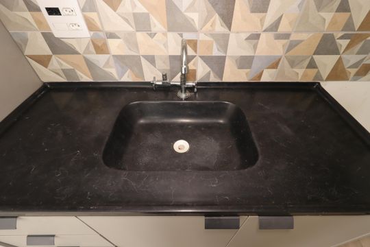 Cozinha - Pia de apartamento para alugar com 2 quartos, 36m² em Santa Maria, Santo André