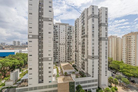Fachada de apartamento à venda com 2 quartos, 55m² em Continental, Osasco