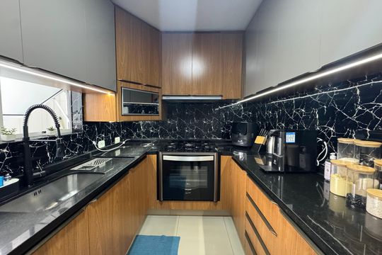 Cozinha de apartamento à venda com 2 quartos, 65m² em Santo Antônio, Osasco