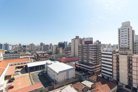 Vista da Suíte de apartamento para alugar com 1 quarto, 50m² em Centro, Campinas