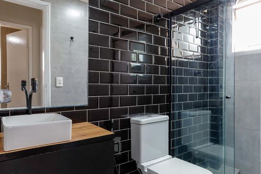 Banheiro de apartamento para alugar com 2 quartos, 55m² em Vila Nova Cachoeirinha, São Paulo