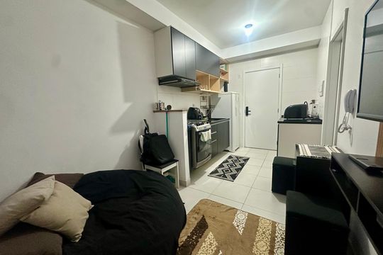 Sala de apartamento à venda com 1 quarto, 26m² em Jardim Mirante, São Paulo